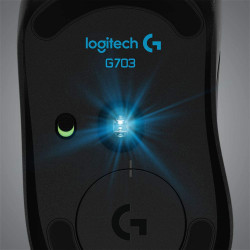 Logitech G703 Lightspeed Wireless Gaming Mouse Hero Sensor