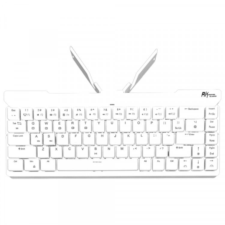 RK Royal Kludge 摺疊式 Low Profile 白軸 (BT+2.4G) 白光機械鍵盤 RK925