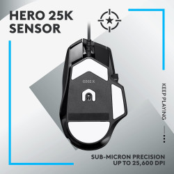 Logitech G502X gaming mouse